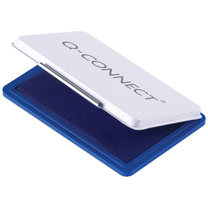 Artikelbild für Q-CONNECT Stempelkissen blau 9,0 x 5,5 cm, 1 St., Artikelnummer 909844