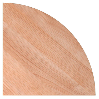 Artikelbild für HAMMERBACHER Verbindungsplatte VLE91 nussbaum, dreieckig abgerundet 80,0 x 80,0 x 2,5 cm, Artikelnummer 656417