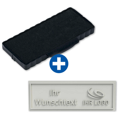 Artikelbild für trodat Stempelplatte + integriertes Stempelkissen Ersatz-Set für trodat 5205, Artikelnummer 725067