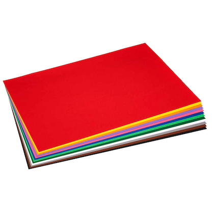 Artikelbild 5 für folia Tonpapier farbsortiert 180 g/qm 120 Blatt, Artikelnummer 719466