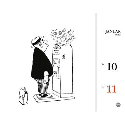 Artikelbild 11 für Heye Abreißkalender LORIOT 2026, 1 St., Artikelnummer 551238