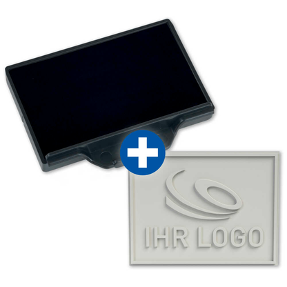 Artikelbild für trodat Stempelplatte + integriertes Stempelkissen Ersatz-Set für trodat 5206, Artikelnummer 725079