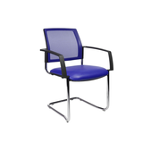 Artikelbild 1 für Topstar Besucherstühle BtoB 20 BB490A S18 royalblau Stoff, 2 St., Artikelnummer 283679