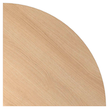 Artikelbild 1 für HAMMERBACHER Verbindungsplatte VLE91 eiche, dreieckig abgerundet 80,0 x 80,0 x 2,5 cm, Artikelnummer 656431