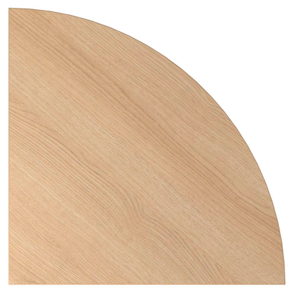 Artikelbild für HAMMERBACHER Verbindungsplatte VLE91 eiche, dreieckig abgerundet 80,0 x 80,0 x 2,5 cm, Artikelnummer 656431