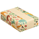 Artikelbild 1 für JUNG SCHÖNER VERPACKEN Geschenkpapier Oase Dschungeltiere mehrfarbig beidseitig bedruckt, 20,0 m, Artikelnummer 715689