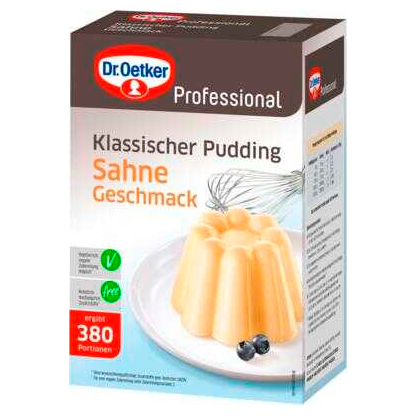 Artikelbild für Dr. Oetker Sahne Puddingpulver 2,5 kg, 1 St., Artikelnummer 803417
