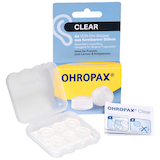 Artikelbild 1 für OHROPAX® Silicon CLEAR Ohrstöpsel 23 dB Silikon, 6 St., Artikelnummer 300248