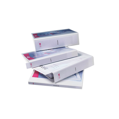 Artikelbild 9 für VELOFLEX VELODUR® Präsentationsringbücher 2-Ringe weiß 4,0 cm DIN A4, 10 St., Artikelnummer 599472