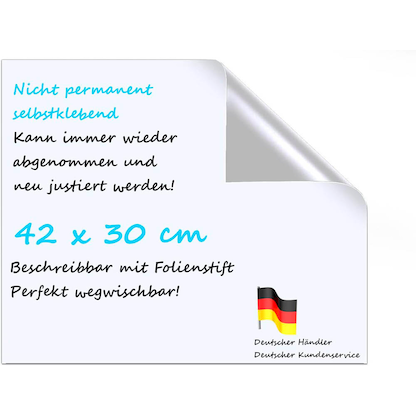 Artikelbild 2 für LMG selbstklebende Whiteboardfolie blanko 42,0 x 30,0 cm, 1 St., Artikelnummer 228659