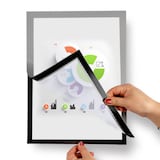 Artikelbild 1 für LMG Magnetrahmen selbstklebend silber A4, 1 St., Artikelnummer 228649