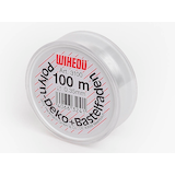 Artikelbild 1 für WIHEDÜ Nylonfaden glatt farblos 0,35 mm x 100,0 m, Artikelnummer 520639
