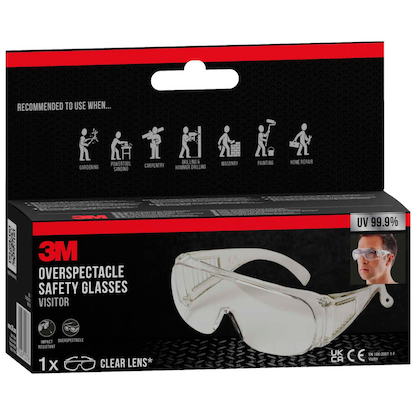 Artikelbild 2 für 3M Schutzbrille Visitor transparent, 1 St., Artikelnummer 490336