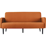 Artikelbild 1 für meet powered by PAPERFLOW 3-Sitzer Sofa LISBOA braun schwarz Stoff 176,0 x 81,5 x 83,0 cm, 1 St., Artikelnummer 850962