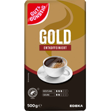 Artikelbild 1 für GUT&GÜNSTIG GOLD entkoffeiniert Kaffee, gemahlen, Arabicabohnen 500,0 g, Artikelnummer 707798