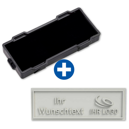 Artikelbild für trodat Stempelplatte + integriertes Stempelkissen Ersatz-Set für trodat 9511, Artikelnummer 725129