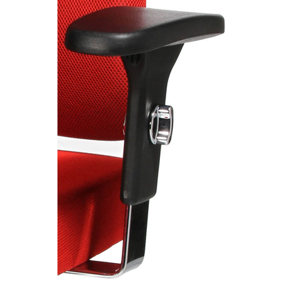 Artikelbild für office discount P4 (OPA) CHR Armlehnen verstellbar schwarz für Unni Med Deluxe, 2 St., Artikelnummer 371726