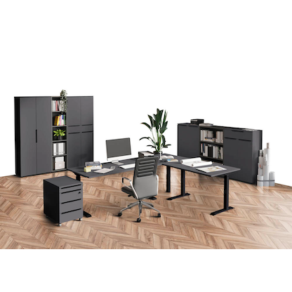 Artikelbild 11 für GERMANIA Mailand Rollcontainer grafit 4 Auszüge 42,0 x 60,0 x 63,0 cm, Artikelnummer 136089