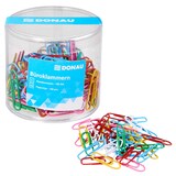 Artikelbild 1 für DONAU Büroklammern farbsortiert kunststoffüberzogen, 150 St., Artikelnummer 694046