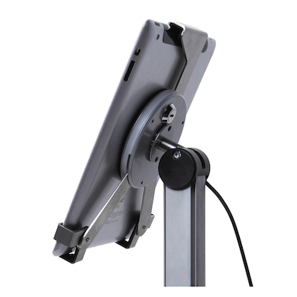 Artikelbild 3 für Showdown® Displays Tablet-Bodenständer DTSTGT10 silber für 1 Tablet, Artikelnummer 103996