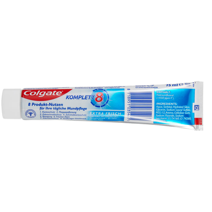 Artikelbild 3 für Colgate KOMPLETT 8 Zahnpasta 75 ml, Artikelnummer 421377