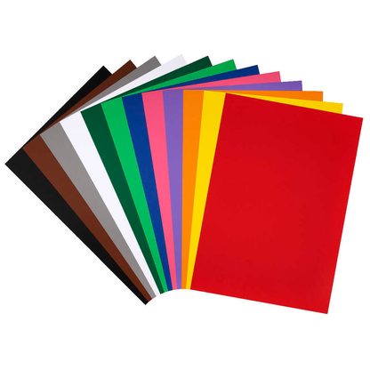 Artikelbild 3 für folia Tonpapier farbsortiert 180 g/qm 120 Blatt, Artikelnummer 719466