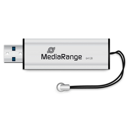 Artikelbild 2 für MediaRange USB-Stick schwarz, silber 64 GB, 1 St., Artikelnummer 435596
