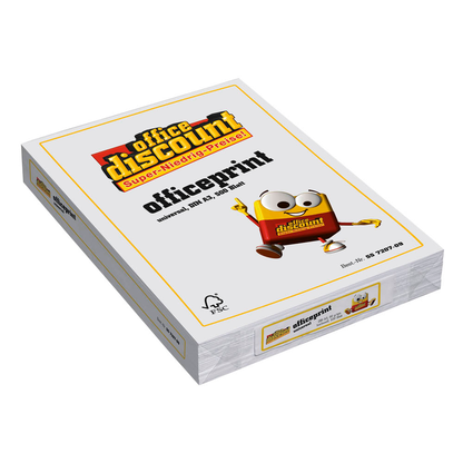 Artikelbild 3 für office discount Kopierpapier officeprint universal DIN A3 80 g/qm 500 Blatt, Artikelnummer 557207