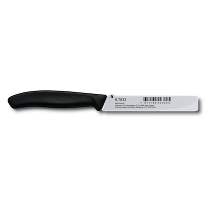 Artikelbild 5 für VICTORINOX Frühstücksmesser Swiss Classic silber, schwarz glatt, 1 St., Artikelnummer 322473