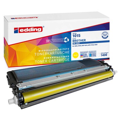 Artikelbild für edding gelb Toner kompatibel zu brother TN-230Y, Artikelnummer 114579