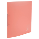 Artikelbild 1 für Exacompta Chromaline Pastell Ringbuch 2-Ringe korallrot 4,0 cm DIN A4, 1 St., Artikelnummer 680829