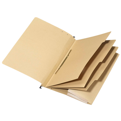 Artikelbild 2 für LEITZ Personalhefter ALPHA® 1983 Karton naturbraun DIN A4 4x kaufmännische Heftung, 1 St., Artikelnummer 664839