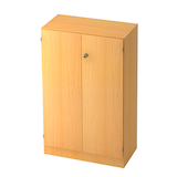 Artikelbild 1 für HAMMERBACHER Aktenschrank Gradeo, V6550/6/6/SG buche 2 Fachböden 80,0 x 42,0 x 127,0 cm, Artikelnummer 233353