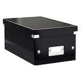 Artikelbild 1 für LEITZ CD-/DVD-Box Click & Store schwarz, 1 St., Artikelnummer 694240