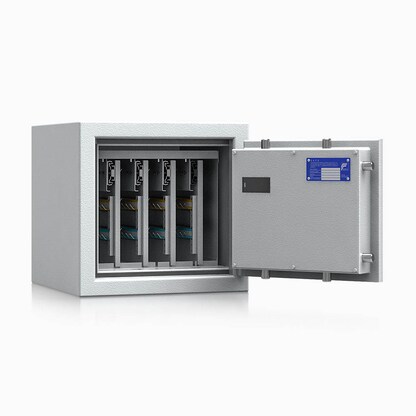 Artikelbild 2 für ISS safe4key Schlüsseltresor lichtgrau mit 160 Haken, Elektronikschloss, 42,0 x 42,0 x 40,0 cm, 1 St., Artikelnummer 849634