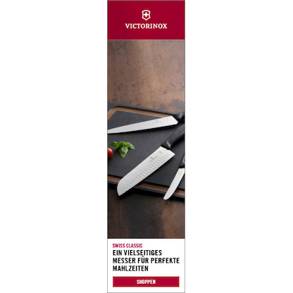 Artikelbild 4 für VICTORINOX Frühstücksmesser Swiss Classic silber, schwarz glatt, 1 St., Artikelnummer 322473