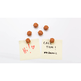 Artikelbild 1 für ALLboards Polyeder Magnet braun, Kork 1,5 x 1,5 cm, 6 St., Artikelnummer 503456