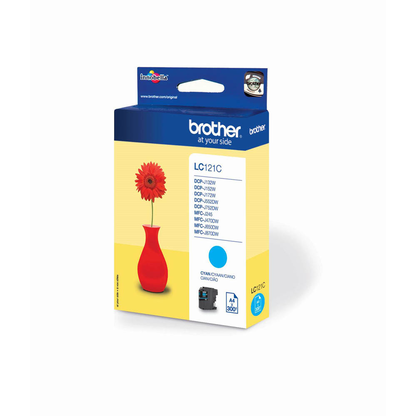 Artikelbild 2 für brother LC-121C cyan Druckerpatrone, Artikelnummer 771550