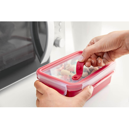 Artikelbild 2 für emsa Mikrowellendose CLIP & MICRO rot 0,55 l, 1 St., Artikelnummer 670450