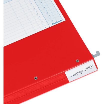 Artikelbild 5 für BOI Patienten-Dokumentations-Hängemappe 4-Ringe Economy Click-Line rot Boden: 3,0 cm, 1 St., Artikelnummer 666832