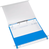 Artikelbild 1 für BOI Patienten-Dokumentations-Hängemappe 2-Ringe Click 2 Stationär blau Boden: 2,5 cm, 1 St., Artikelnummer 666794