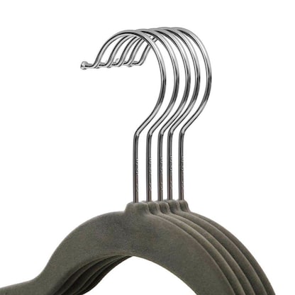 Artikelbild 3 für SONGMICS Kleiderbügel grau, 20 St., Artikelnummer 262327