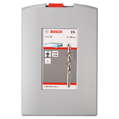 Artikelbild 2 für AKTION: BOSCH Metallbohrer-Set ProBox HSS-G, 19-teilig mit Prämie nach Registrierung, Artikelnummer 453633
