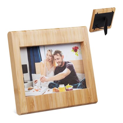 Artikelbild 5 für relaxdays Bilderrahmen braun 16,5 x 15,5 cm, 1 St., Artikelnummer 519872