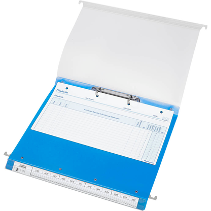 Artikelbild 4 für BOI Patienten-Dokumentations-Hängemappe 2-Ringe Click 2 Stationär blau Boden: 2,5 cm, 1 St., Artikelnummer 666794