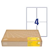 Artikelbild 1 für AVERY Zweckform Versandetiketten 8017-300 weiß 99,1 x 143,5 mm, 300 Blatt, Artikelnummer 433641