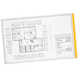 Artikelbild 1 für EICHNER Planschutztaschen DIN A1 transparent/gelb, 10 St., Artikelnummer 322174