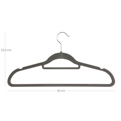 Artikelbild 2 für SONGMICS Kleiderbügel grau, 20 St., Artikelnummer 262327