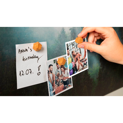 Artikelbild 4 für ALLboards Polyeder Magnet braun, Kork 1,5 x 1,5 cm, 6 St., Artikelnummer 503456