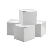 Artikelbild 1 für Notizzettel geleimt weiß 9,0 x 9,0 cm, ca. 800 Blatt, 4 Blöcke, Artikelnummer 236596